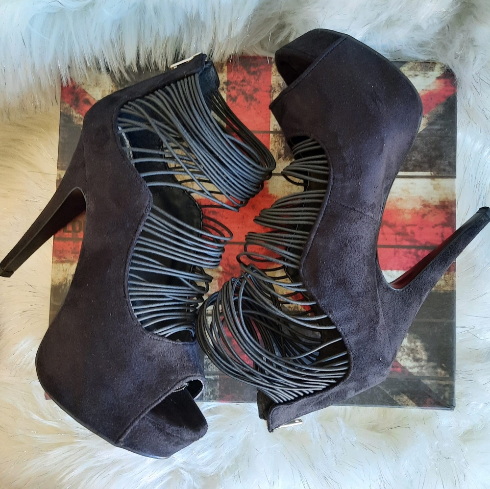 London Rebel Platform Booties